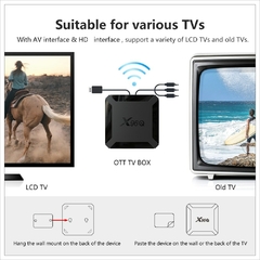 Android 10.0 TV Set Top Box, X96Q, 2GB, 16GB, Android 10.0, Allwinner H313, Quad na internet