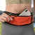 Bolsa de cintura (pochete) leve impermeável com correias elásticas modernas, ajustáveis para academia, esportes e corrida