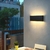 Imagem do Luminária de parede led ao ar livre à prova de água, para varanda, jardim, quarto, sala, decoração, iluminação