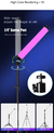 Iluminação Magnética Fotografica, LED Fill Light, Stick Lamp, Vlog, Luz para Vídeo do YouTube Portátil RGB , Luz de Preenchimento - comprar online