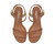 Moleca Sandalia Ana Bela Feminina Nude - comprar online