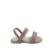 Bloompy Sandalia Infantil Feminina Rosa Conforto Tiras