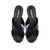 Moleca Tamanco Ana Bela Feminino Confortavel Nude Ou Preto - comprar online