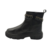 Bota Cuturno Ramarim Preto Tratorada Com Brilhos - comprar online