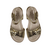 Pampili Sandalia Flatform Infantil Feminina Dourada - comprar online