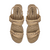 Campesi Sandalia Birk Feminina Elegante Linda Granola - comprar online