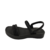 Zaxy Sandalia Birk Preto