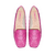 Moleca Sapato Mocassim Feminino Conforto Rosa - comprar online