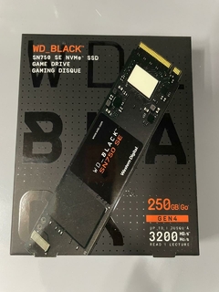 Disco Solido Wd Black 250gb Sn750 Pcie 4 3200 Mbps Nvme en internet