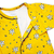 macacão baby botões amarelo se flor será - comprar online