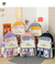Mochila escolar para estudiantes de secundaria, conjunto de cinco piezas, versión coreana, mochila nueva, mochila escolar japonesa para niñas Mod 560 - tienda en línea