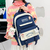 Mochila escolar para estudiantes de secundaria, conjunto de cinco piezas, versión coreana, mochila nueva, mochila escolar japonesa para niñas Mod 582 - comprar en línea