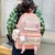 Mochila escolar para estudiantes de secundaria, conjunto de cinco piezas, versión coreana, mochila nueva, mochila escolar japonesa para niñas Mod 582 en internet