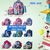 Set mochila triple escolar combo mochila + lonchera térmica + lapicera Mod. 608 - comprar en línea