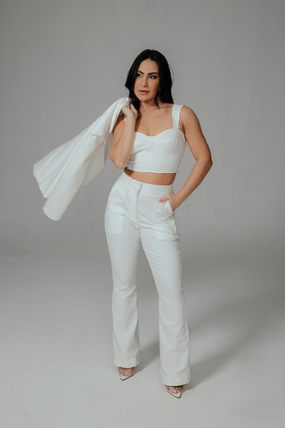 Cropped Beauté Off-White