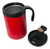 Caneca Térmica Aço Inox C/Tampa Vacuum Café Chá 500ml Vermelho - comprar online