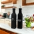 Galheteiro Manhattan Em Vidro Porta Azeite Vinagre 300ml 2Pc