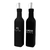 Galheteiro Manhattan Em Vidro Porta Azeite Vinagre 300ml 2Pc - comprar online