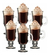 Jogo De 6 Peças Canecas Vidro Capuccino Irish Coffee 250ml