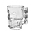 Caneca Caveira Viking De Vidro Chopp Cerveja Drinks 460ml