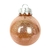 Kit 12 Bolas Enfeite Decoração Árvore De Natal 6cm Rose Gold