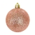 Kit 12 Bolas Enfeite Decoração Árvore De Natal 6cm Rose Gold - comprar online