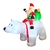 Papai Noel Polar Inflável C/Luz Enfeite Natal Bivolt 2x1,8m - nbtshop.com.br | Tudo pra você