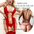 LADY BODY CON PORTALIGAS DE ENCAJE REGULABLE ROJO 139R