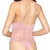 PLAYBOY BODY DE PUNTILLA BICOLOR CONBINADA CON TUL LISO GLOSSY 2354NROV - comprar online