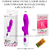 PRETTY LOVE DOBLE ESTIMULADOR CON VIBRADOR 2 MOTORES 30 VELOCIDADES BI-014173