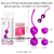 PRETTY LOVE BOLAS CHINAS VAGINALES PARA EJERCICIO KEGEL KEGEL TIGHTEN UP I BI-014490-1