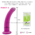 ST CONSOLADOR ANAL PROSTATICO DE SILICONA BY17-140 PINK