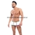 NARCISO MINI BOXER CALVIN EMBLEMA DE ALGODON BLANCO - comprar online