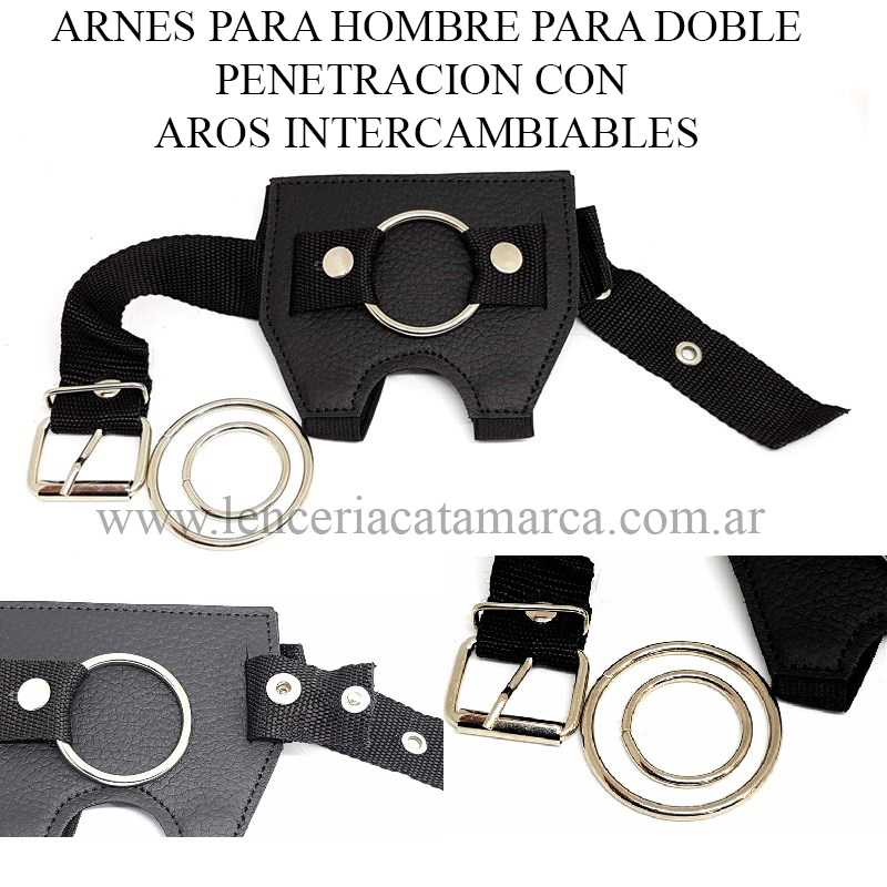 Arnés de Cuero Hombre