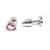 ST PLUG ANAL CHICO DE METAL CORAZON RY-013 PINK / SF-70797