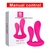 S-HANDE CONSOLADOR VIBRADOR DOBLE PENETRACION DE SILICONA RECARGABLE SHD-S260