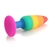 ST PLUG ANAL CHICO SILICONA FLEXIBLE Y BALITA ESTIMULADORA VIBRADORA 1 VELOCIDAD PRIDE 2 ST-AN-0218 en internet