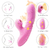 ST DOBLE ESTIMULADOR CON SUCCIONADOR DE CLITORIS Y MOVIMIENTO RECARGABLE ST-SU-0031 - comprar online