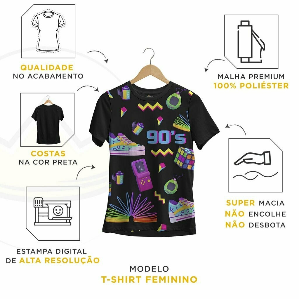 Camisa Brasil Retrô Vintage Babylook Feminina
