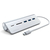 SATECHI USB-C Combo USB Hub and Card reader - Silver