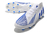 Chuteira Adidas Predator Edge.1 Low FG Campo Branca/Azul - loja online