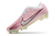 Chuteira Nike Air Zoom Mercurial Vapor 15 Elite Campo Branca/Rosa - comprar online