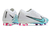 Chuteira Nike Air Zoom Mercurial Vapor 15 Elite Campo Branca/Azul - JD Sports