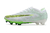 Chuteira Infantil Nike Air Zoom Mercurial Vapor 15 Elite Campo Branca/Verde