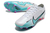Chuteira Nike Air Zoom Mercurial Vapor 15 Elite Campo Branca/Azul - loja online