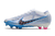 Chuteira Nike Air Zoom Mercurial Vapor 15 Elite Campo Branca/Azul