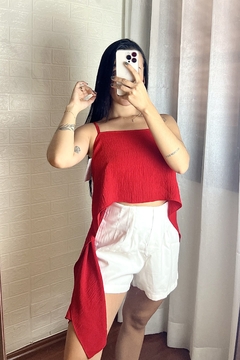 Blusa Paola Vermelha