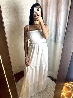 Vestido Melina Branco