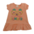 Conjunto Infantil Menina Blusa com Short Estampado Rosa - comprar online