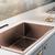 Cuba Primaccore Semi Top Mount 600 Rose Gold 620x420x200mm - Debacco 20.03.90310 na internet